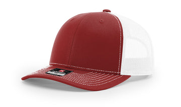 TRUCKER 112 CARDINAL • WHITE