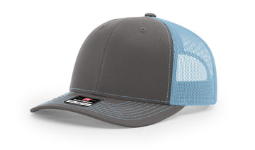 TRUCKER 112 CHARCOAL • COLUMBIA BLUE