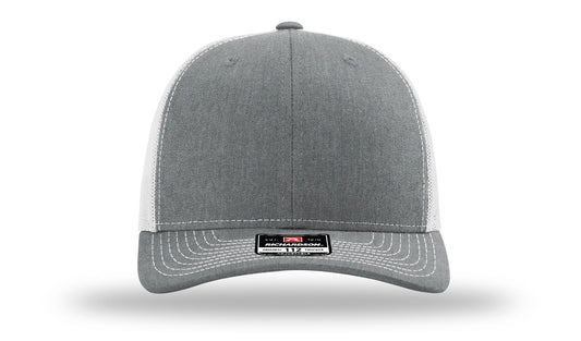 TRUCKER 112 HEATHER GREY • LIGHT GREY