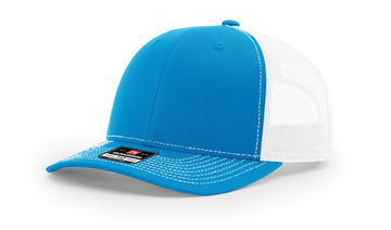 TRUCKER 112 CYAN • WHITE