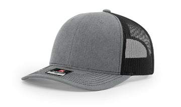 TRUCKER 112 HEATHER GREY • BLACK