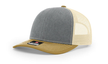 TRUCKER 112 HEATHER GREY • BIRCH • AMBER GOLD