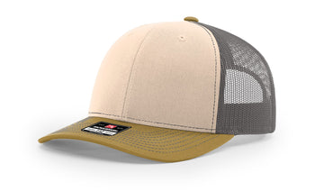 TRUCKER 112 MINK BEIGE • CHARCOAL • AMBER GOLD