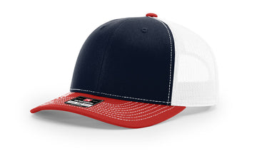 TRUCKER 112 NAVY • WHITE • RED