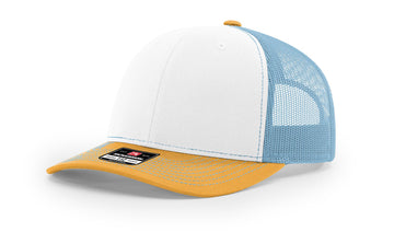 TRUCKER 112 WHITE • COLUMBIA BLUE • YELLOW
