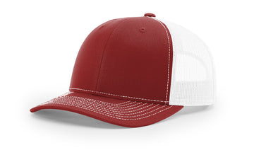 TRUCKER 112 CARDINAL • WHITE