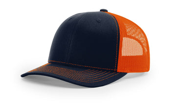 TRUCKER 112 NAVY • ORANGE