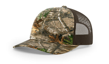 TRUCKER 112 PRINTED REALTREE EDGE • BROWN