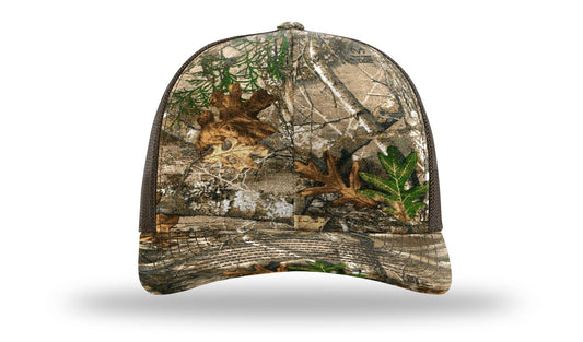 TRUCKER 112 PRINTED  REALTREE EDGE • BROWN