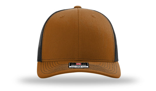 TRUCKER 112 CARAMEL • BLACK