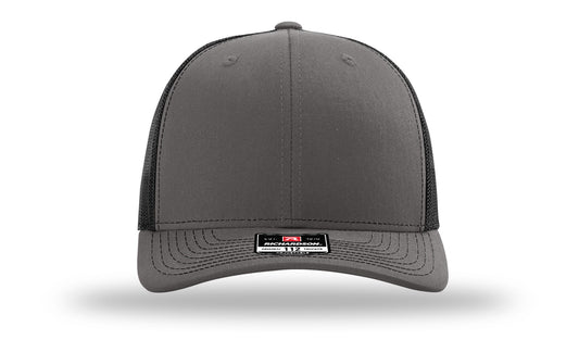 TRUCKER 112 CHARCOAL • BLACK