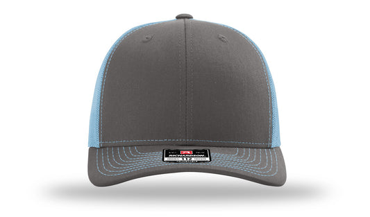 TRUCKER 112 CHARCOAL • COLUMBIA BLUE