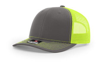 TRUCKER 112 CHARCOAL • NEON YELLOW