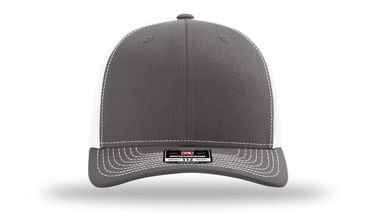 TRUCKER 112 CHARCOAL • WHITE
