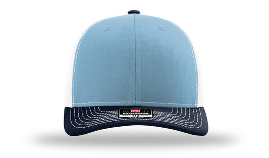 TRUCKER 112 COLUMBIA BLUE • WHITE • NAVY