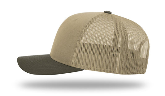 TRUCKER 112 KHAKI/CHOCOLATE CHIP