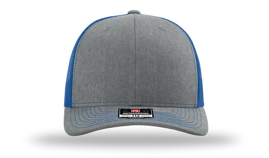 TRUCKER 112 HEATHER GREY • ROYAL