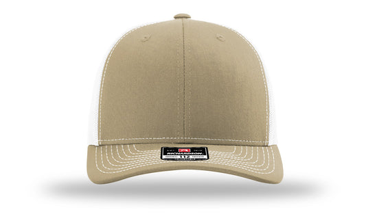 TRUCKER 112 KHAKI • WHITE