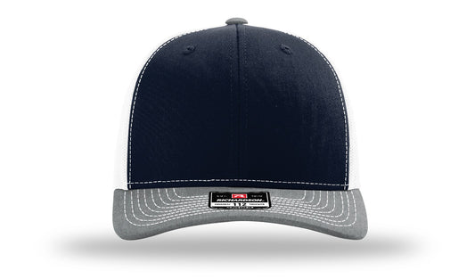 TRUCKER 112 NAVY • WHITE • HEATHER GREY