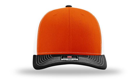 TRUCKER 112 ORANGE • WHITE • BLACK