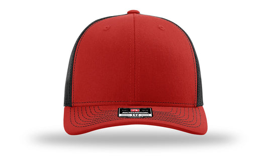 TRUCKER 112 RED • BLACK