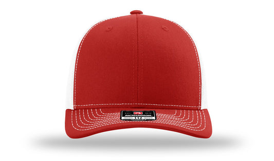 TRUCKER 112 RED • WHITE
