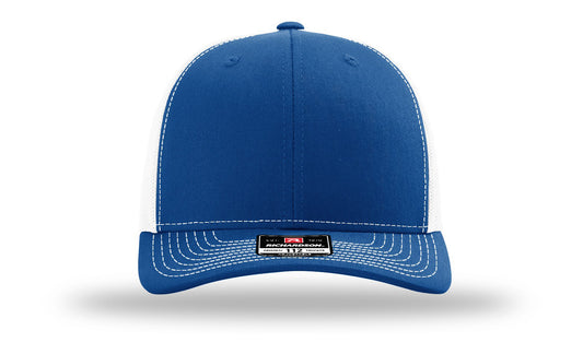 TRUCKER 112 ROYAL • WHITE