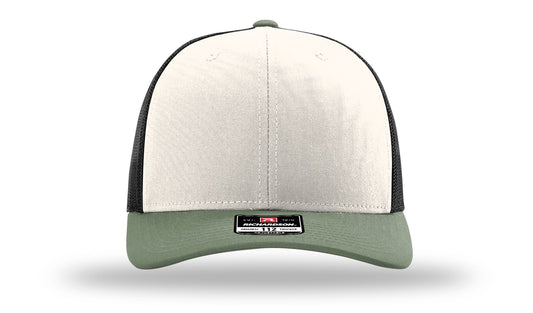 TRUCKER 112 CREAM • BLACK • LODEN