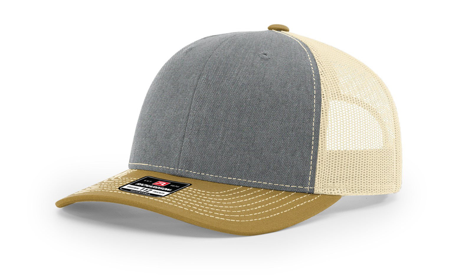 TRUCKER 112 HEATHER GREY • BIRCH • AMBER GOLD