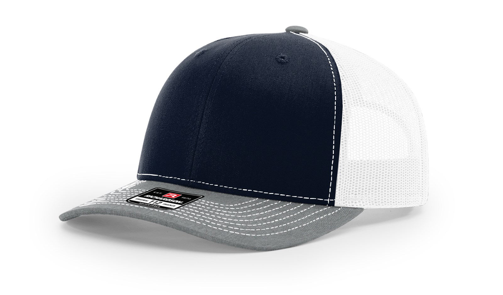 TRUCKER 112 NAVY • WHITE • HEATHER GREY
