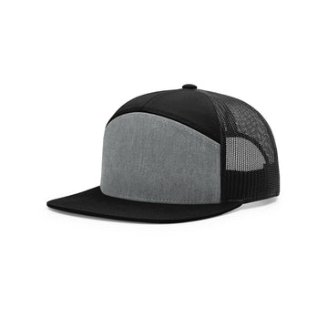 7 PANEL HEATHER GREY/BLACK