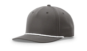 ROPE CAP DARK GREY • WHITE