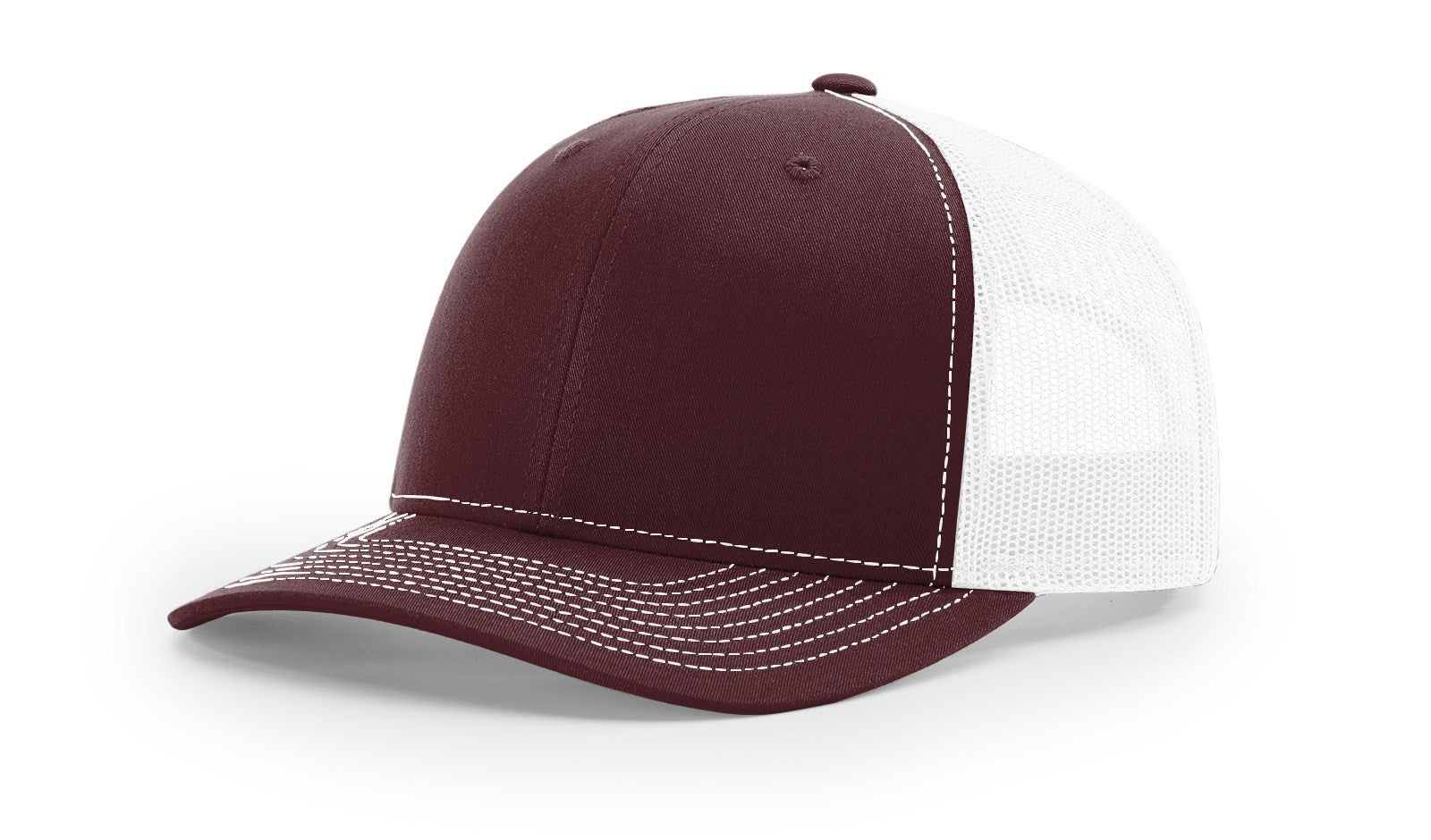 TRUCKER 112 MAROON • WHITE