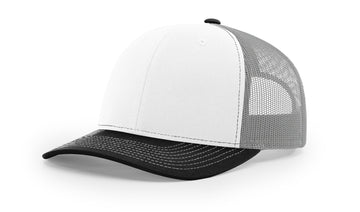 TRUCKER 112 WHITE • ALUMINUM • BLACK